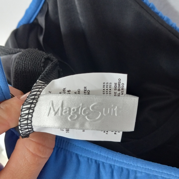 Magicsuit Scarlett DD Cup One Piece Swimsuit Electric Blue New With Tags 16DD - Picture 12 of 16